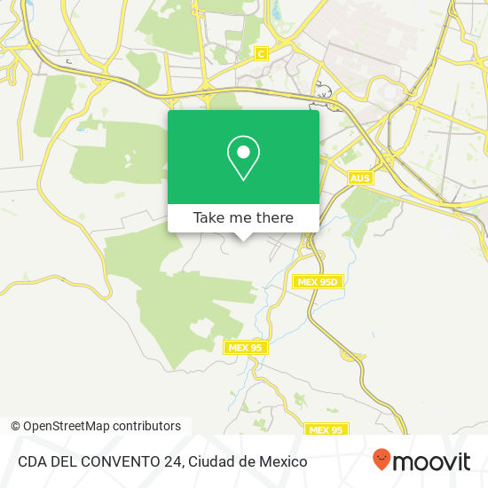CDA DEL CONVENTO 24 map