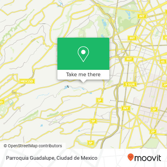 Parroquia Guadalupe map