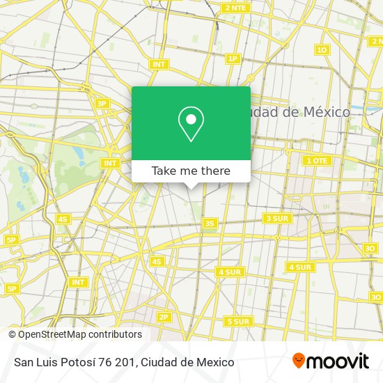 San Luis Potosí 76 201 map