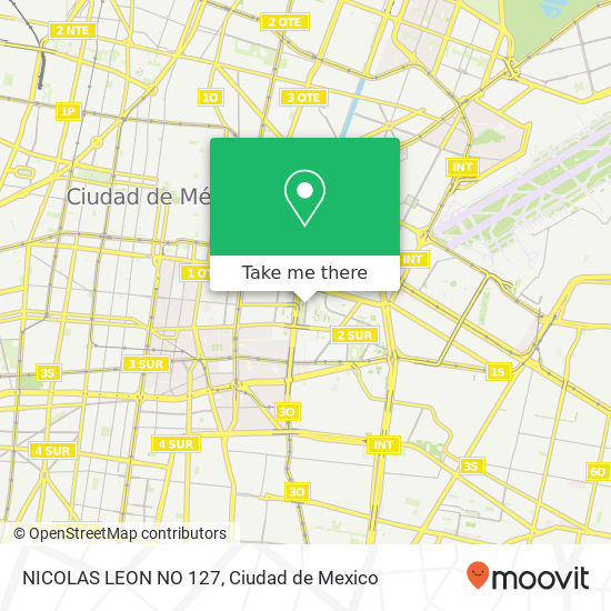 Mapa de NICOLAS LEON NO  127