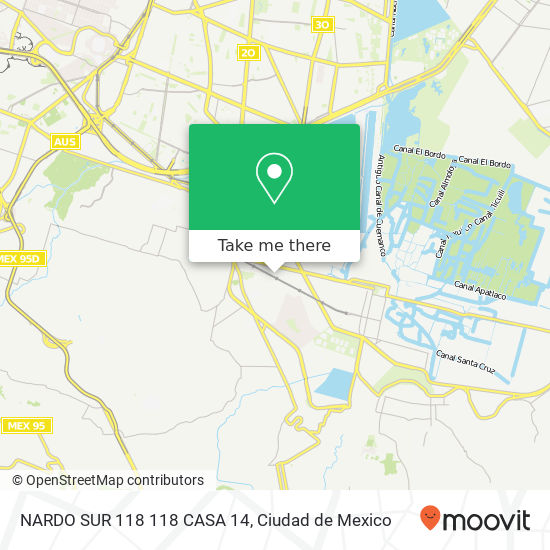 NARDO SUR 118 118 CASA 14 map