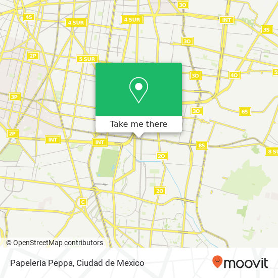 Papelería Peppa map