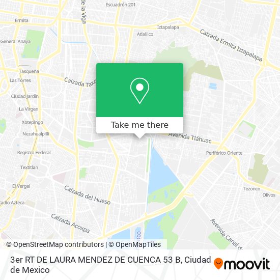3er  RT  DE LAURA MENDEZ DE CUENCA   53 B map