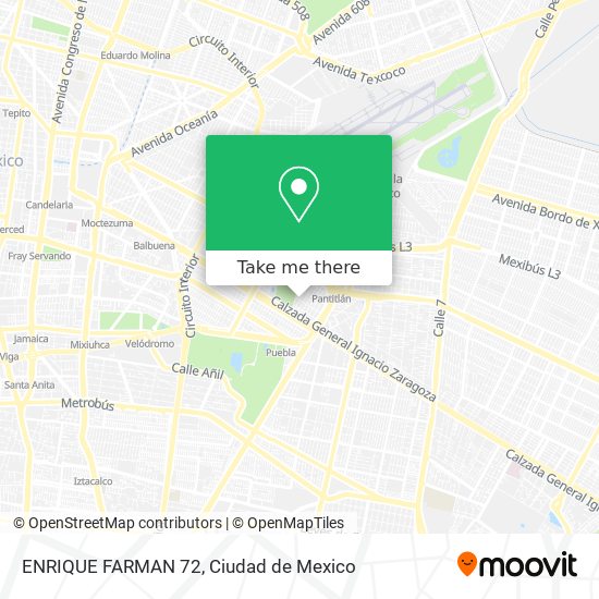 ENRIQUE FARMAN 72 map