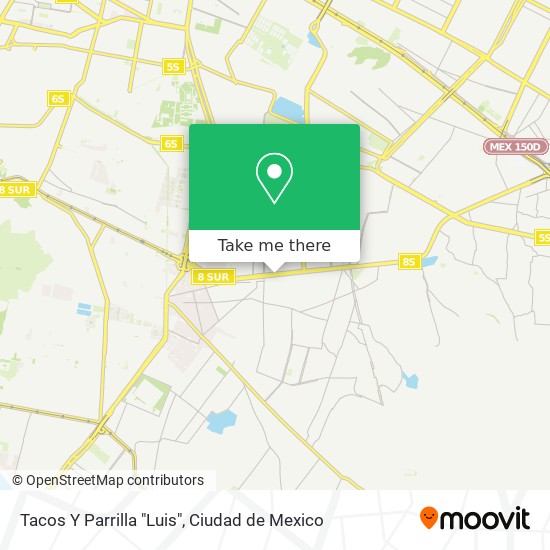 Tacos Y Parrilla "Luis" map