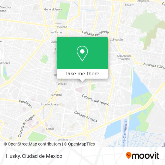 Mapa de Husky