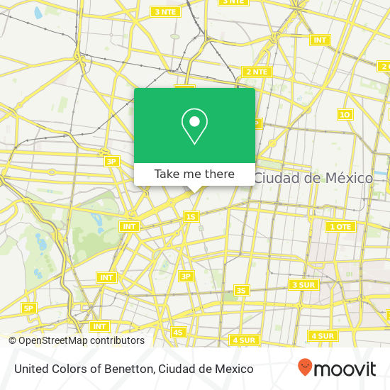 United Colors of Benetton map