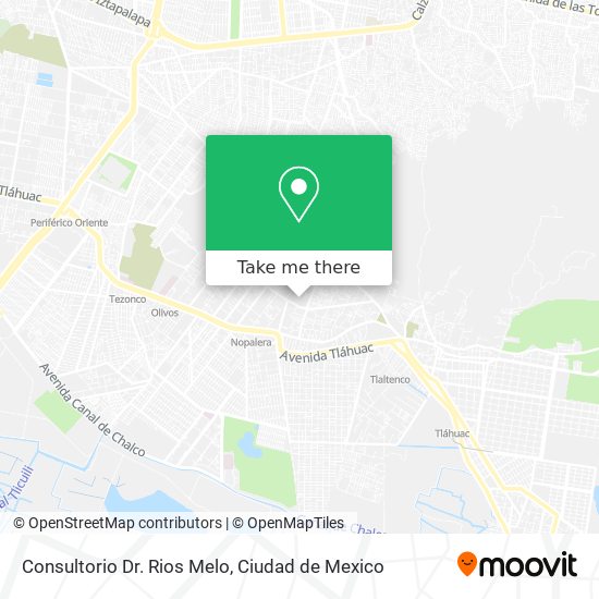 Consultorio Dr. Rios Melo map
