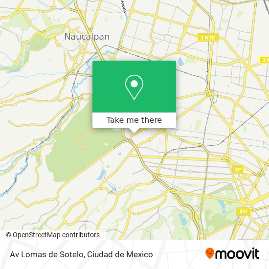 Av  Lomas de Sotelo map