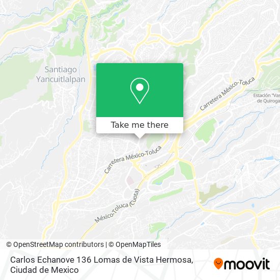Carlos Echanove 136 Lomas de Vista Hermosa map