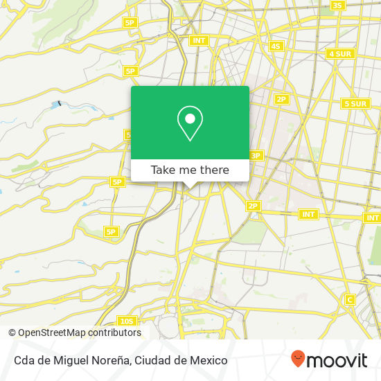 Cda  de Miguel Noreña map