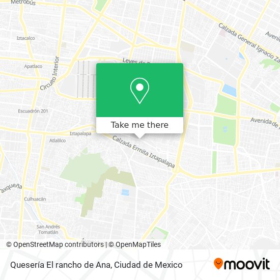 Quesería El rancho de Ana map