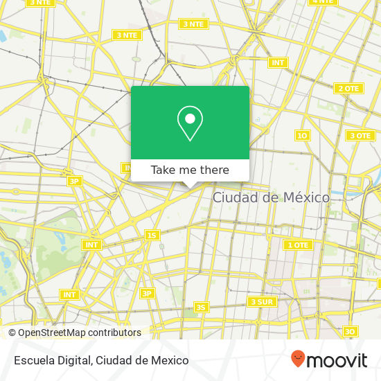 Escuela Digital map