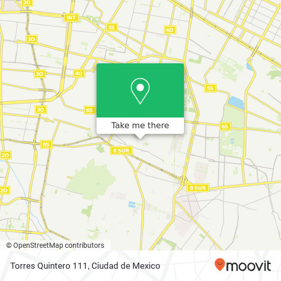 Torres Quintero 111 map