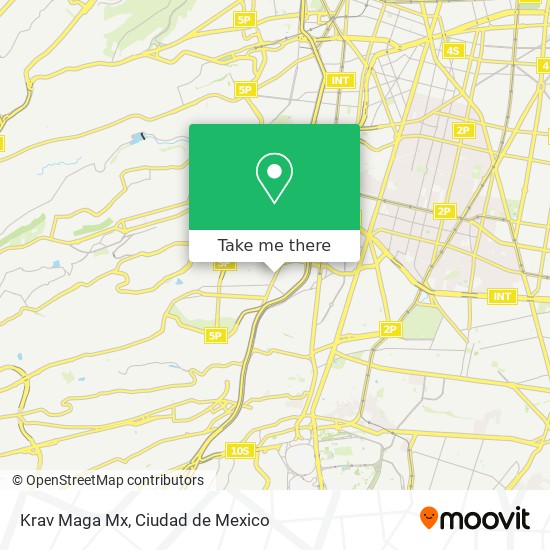 Krav Maga Mx map