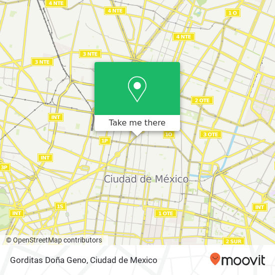 Gorditas Doña Geno map