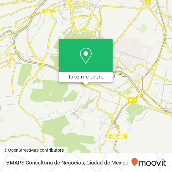 BMAPS Consultoría de Negocios map