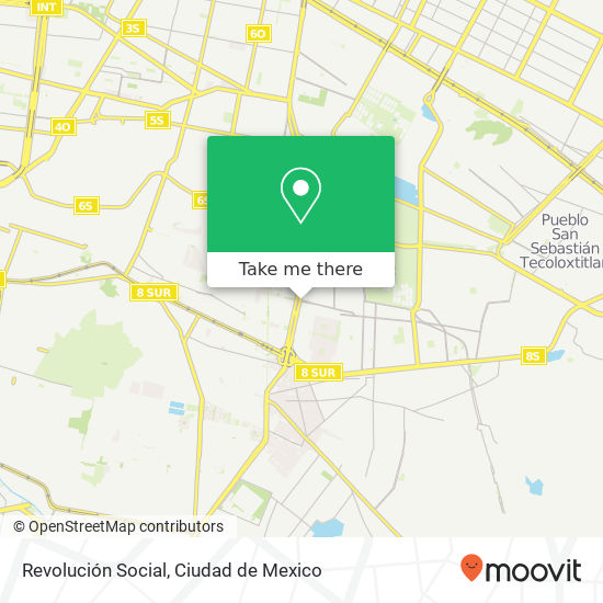 Revolución Social map