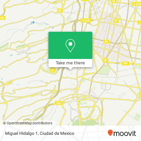 Miguel Hidalgo  1 map