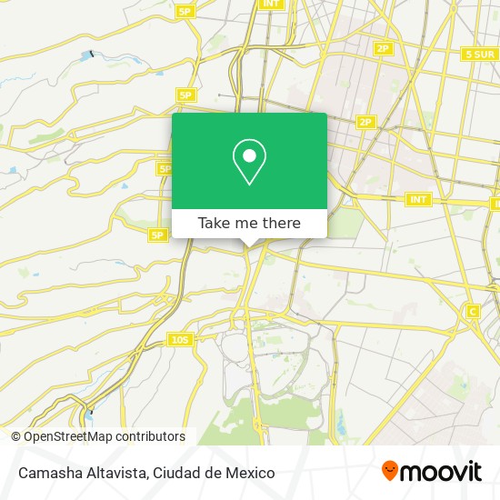 Camasha Altavista map