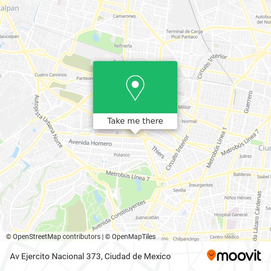 Av  Ejercito Nacional 373 map