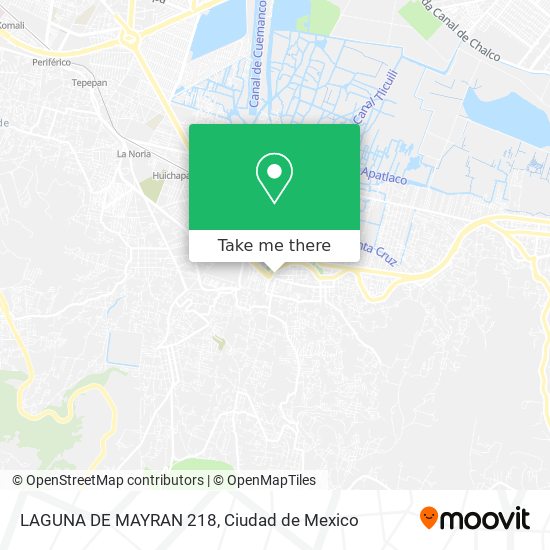 LAGUNA DE MAYRAN 218 map