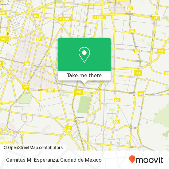 Carnitas Mi Esperanza map