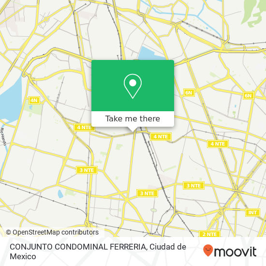 CONJUNTO CONDOMINAL FERRERIA map