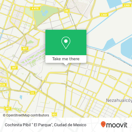 Cochinita Pibil " El Parque" map