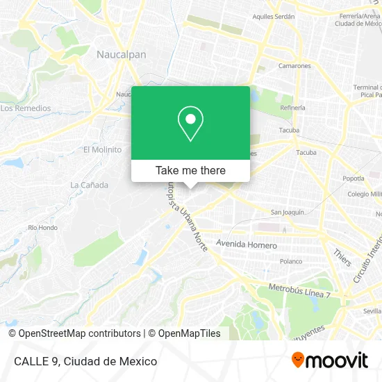 CALLE 9 map