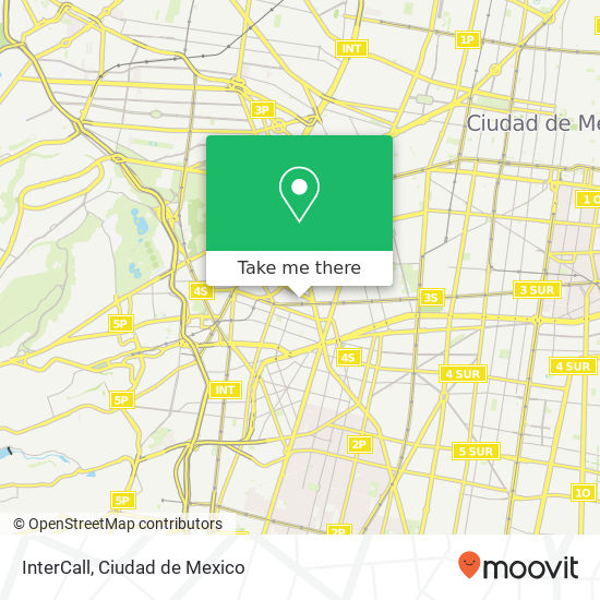 Mapa de InterCall