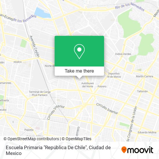 Escuela Primaria "República De Chile" map