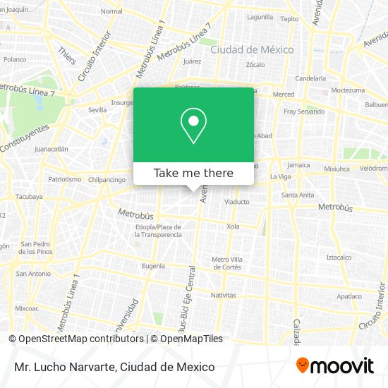 Mr. Lucho Narvarte map