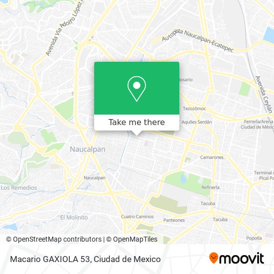 Macario GAXIOLA 53 map
