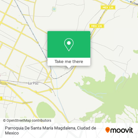 Parroquia De Santa María Magdalena map