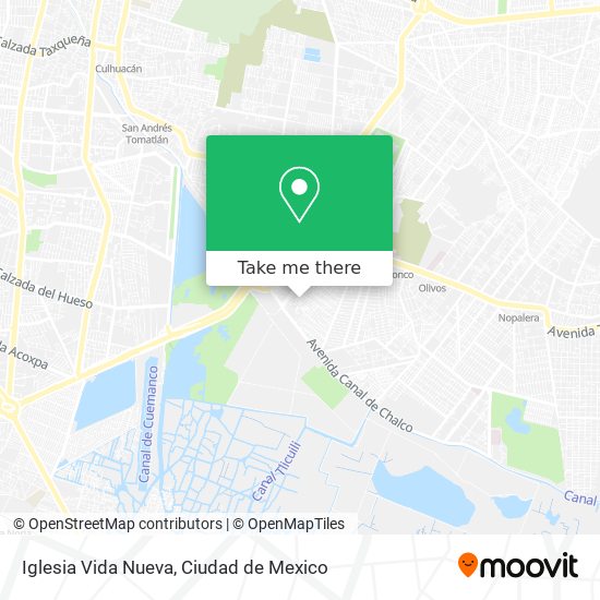Iglesia Vida Nueva map