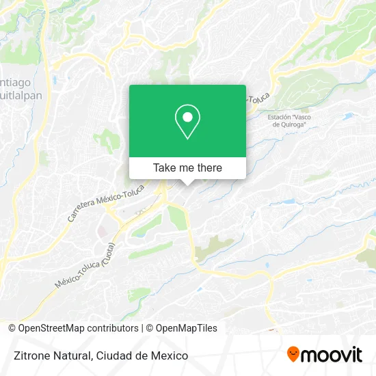 Zitrone Natural map