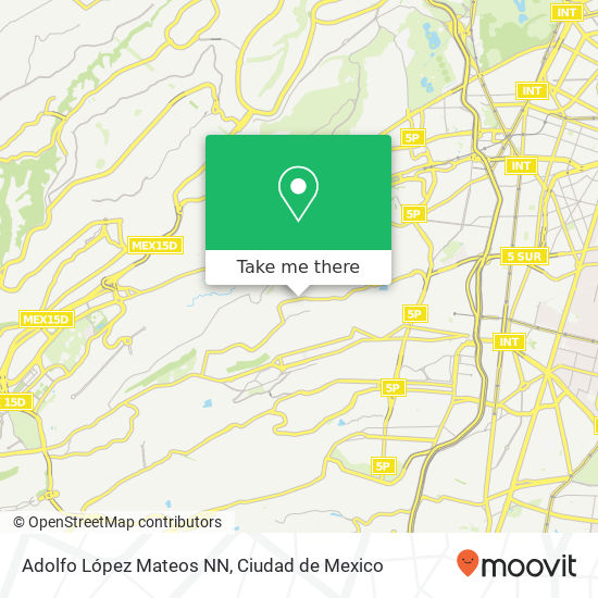 Adolfo López Mateos  NN map