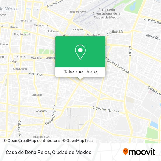 Casa de Doña Pelos map