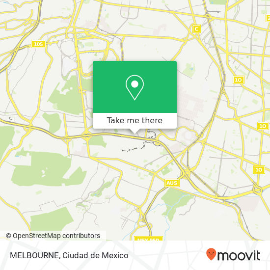 Mapa de MELBOURNE