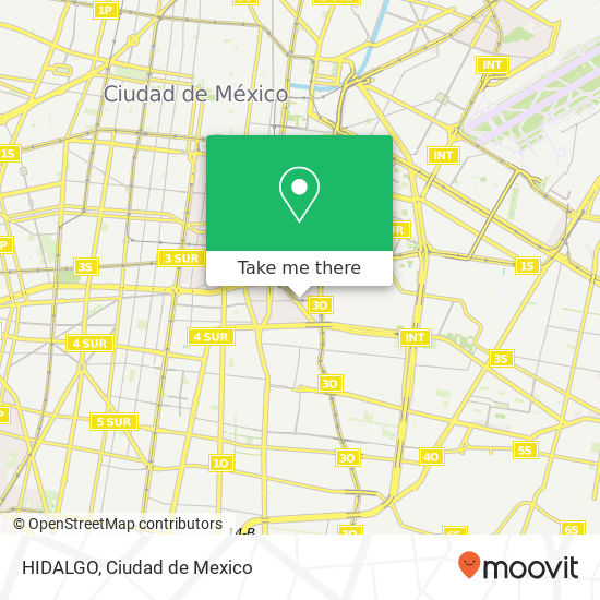 HIDALGO map