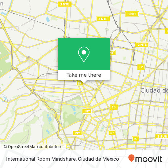 International Room Mindshare map