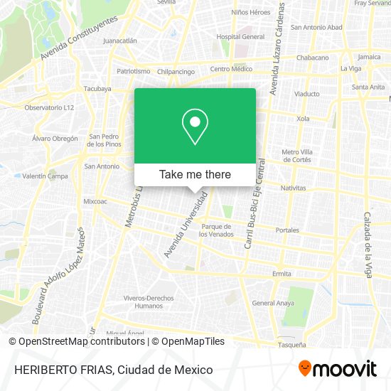 Mapa de HERIBERTO FRIAS