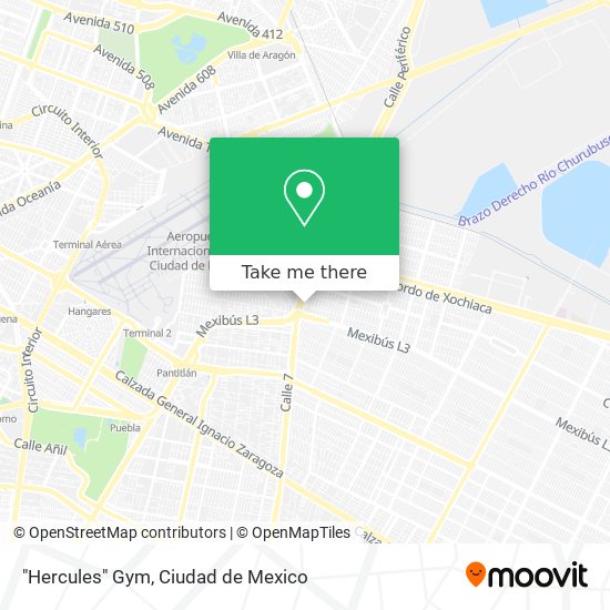 "Hercules" Gym map