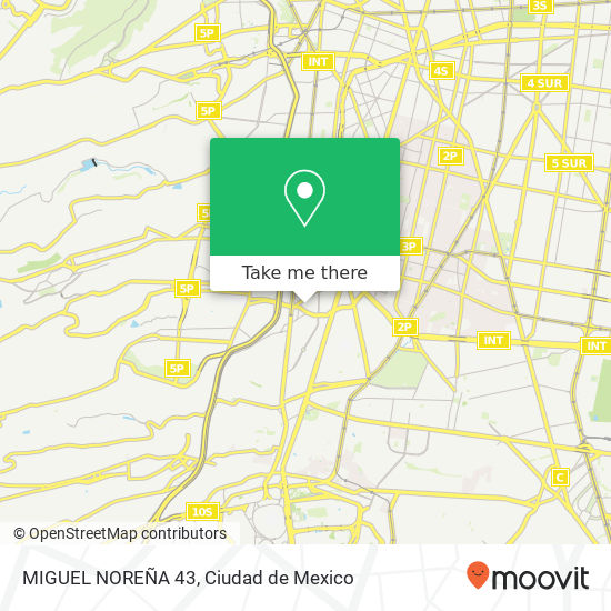 MIGUEL NOREÑA 43 map