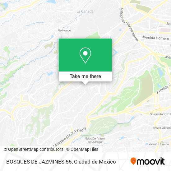 BOSQUES DE JAZMINES 55 map