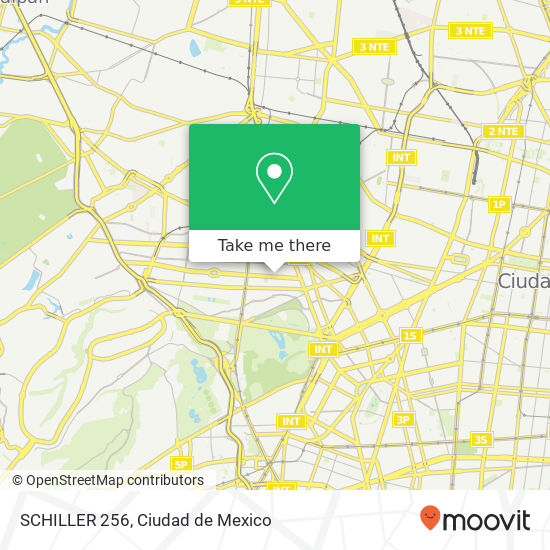 Mapa de SCHILLER  256