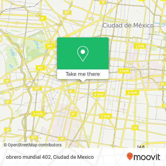 obrero mundial 402 map