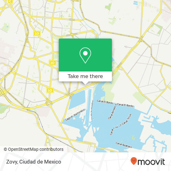 Zovy map