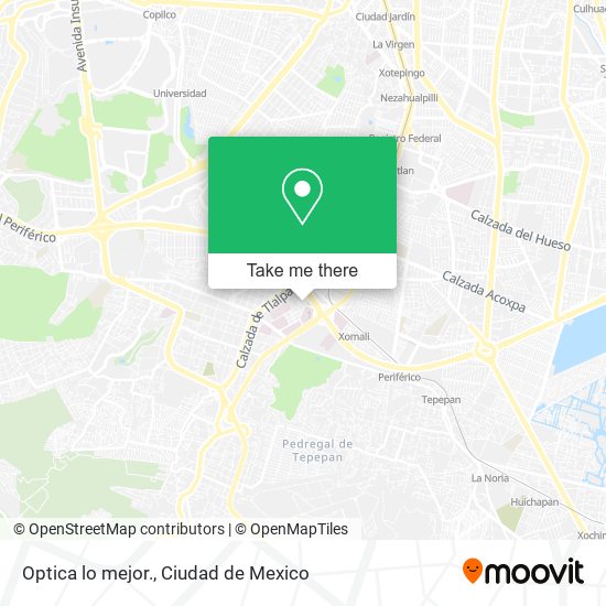 Optica lo mejor. map
